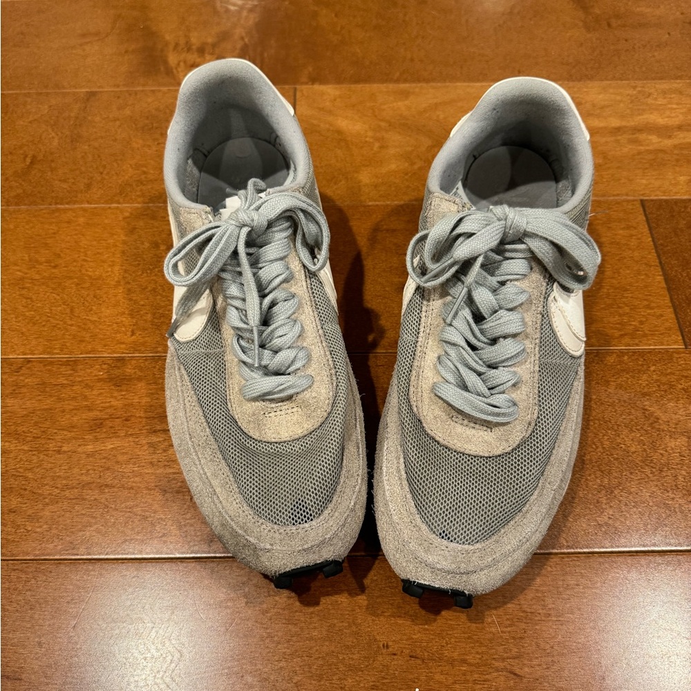 Nike x sacai x Fragments LDWaffle "Grey" sneakers